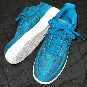 Nike Air Force 1 Custom Embroidered Print